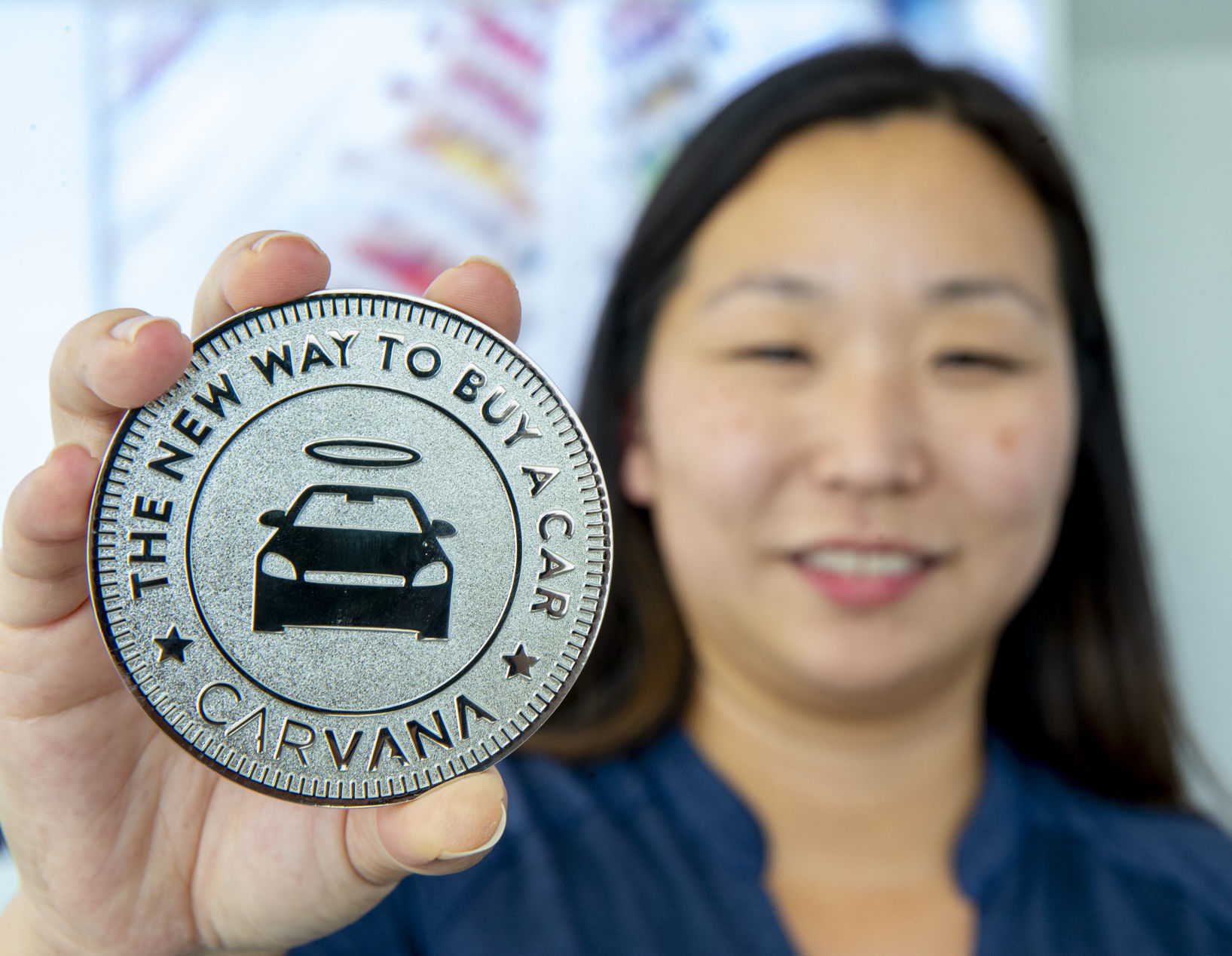 The oversized coin